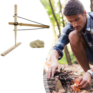 Outdoor Fire Starter Bow Drill Tools