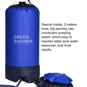 Shower Bag with Foot Pump PVC