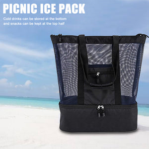 Diamond Mesh Heat-retaining Picnic Bags