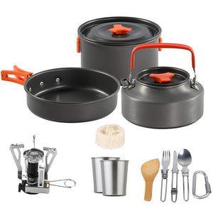 Ultralight Tableware Cooking Stove Kit