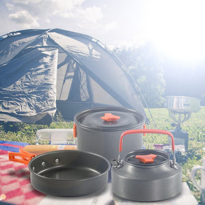 Ultralight Tableware Cooking Stove Kit