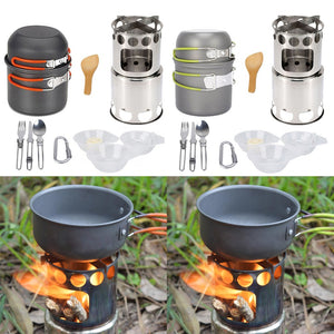 Ultralight Tableware Cooking Stove Kit