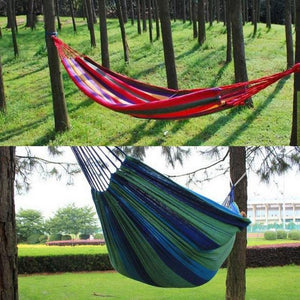 Canvas Stripe Hang Bed Hammock