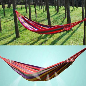 Canvas Stripe Hang Bed Hammock