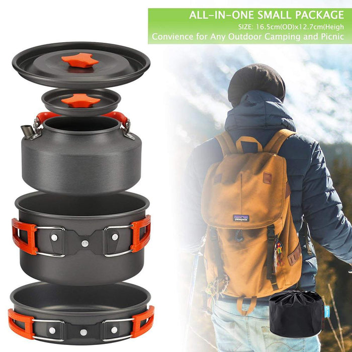 Ultralight Tableware Cooking Stove Kit