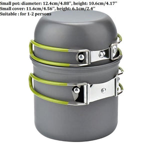 Ultralight Tableware Cooking Stove Kit