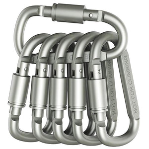 Aluminum Alloy D-ring Carabiner Keychain