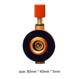 Regulating Valve Adapter Orange Stove