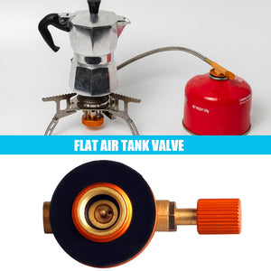 Regulating Valve Adapter Orange Stove