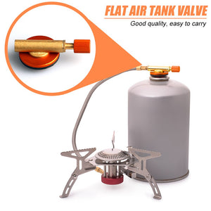 Regulating Valve Adapter Orange Stove