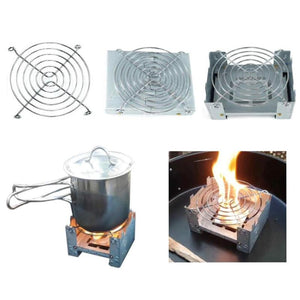 Outdoor Camping Foldable Wax Furnace