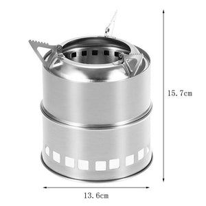 Folding Wood Burner Furnace for Picnic